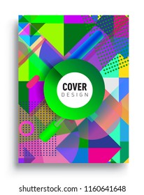 Abstract geometric pattern design and background. modern design, cover, template, decorated, brochure, flyer.
