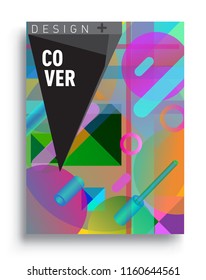 Abstract geometric pattern design and background. modern design, cover, template, decorated, brochure, flyer.