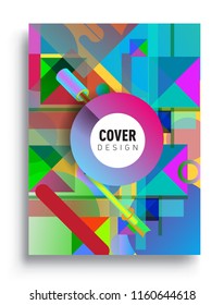 Abstract geometric pattern design and background. modern design, cover, template, decorated, brochure, flyer.