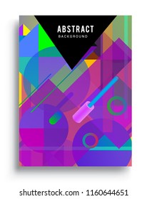 Abstract geometric pattern design and background. modern design, cover, template, decorated, brochure, flyer.