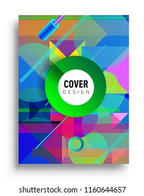 Abstract geometric pattern design and background. modern design, cover, template, decorated, brochure, flyer.