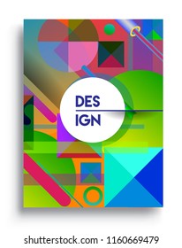 Abstract geometric pattern design and background. modern design, cover, template, decorated, brochure, flyer.

