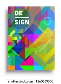 Abstract geometric pattern design and background. modern design, cover, template, decorated, brochure, flyer.
