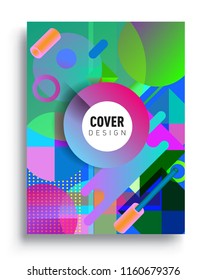 Abstract geometric pattern design and background. modern design, cover, template, decorated, brochure, flyer.
