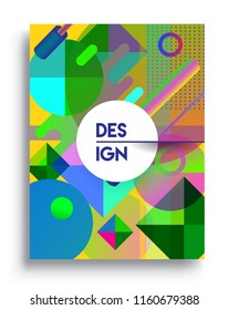 Abstract geometric pattern design and background. modern design, cover, template, decorated, brochure, flyer.
