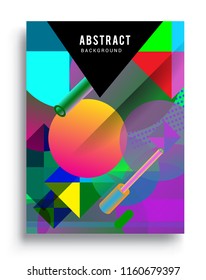 Abstract geometric pattern design and background. modern design, cover, template, decorated, brochure, flyer.
