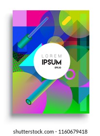 Abstract geometric pattern design and background. modern design, cover, template, decorated, brochure, flyer.
