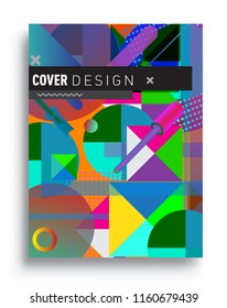 Abstract geometric pattern design and background. modern design, cover, template, decorated, brochure, flyer.
