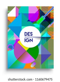 Abstract geometric pattern design and background. modern design, cover, template, decorated, brochure, flyer.
