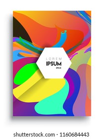 Abstract geometric pattern design and background. modern design, cover, template, decorated, brochure, flyer.
