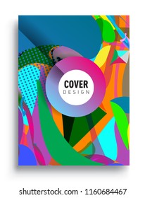 Abstract geometric pattern design and background. modern design, cover, template, decorated, brochure, flyer.
