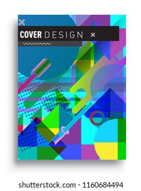 Abstract geometric pattern design and background. modern design, cover, template, decorated, brochure, flyer.
