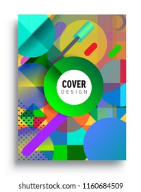 Abstract geometric pattern design and background. modern design, cover, template, decorated, brochure, flyer.
