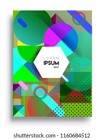 Abstract geometric pattern design and background. modern design, cover, template, decorated, brochure, flyer.
