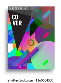 Abstract geometric pattern design and background. modern design, cover, template, decorated, brochure, flyer.
