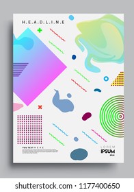 Abstract geometric pattern design and background. modern design cover, template, decorated, brochure, flyer.