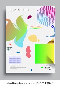 Abstract geometric pattern design and background. modern design cover, template, decorated, brochure, flyer.
