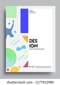 Abstract geometric pattern design and background. modern design cover, template, decorated, brochure, flyer.
