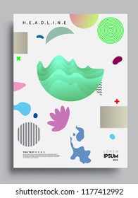 Abstract geometric pattern design and background. modern design cover, template, decorated, brochure, flyer.
