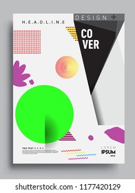Abstract geometric pattern design and background. modern design cover, template, decorated, brochure, flyer.
