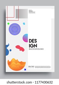 Abstract geometric pattern design and background. modern design cover, template, decorated, brochure, flyer.