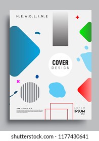 Abstract geometric pattern design and background. modern design cover, template, decorated, brochure, flyer.