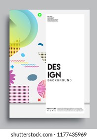Abstract geometric pattern design and background. modern design cover, template, decorated, brochure, flyer.
