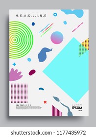 Abstract geometric pattern design and background. modern design cover, template, decorated, brochure, flyer.
