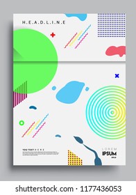 Abstract geometric pattern design and background. modern design cover, template, decorated, brochure, flyer.
