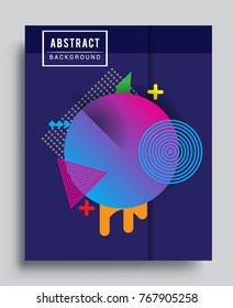 Abstract geometric pattern design and background. Vector templates for modern design, cover, template, decorated, brochure, flyer.