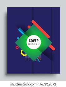 Abstract geometric pattern design and background. Vector templates for modern design, cover, template, decorated, brochure, flyer.