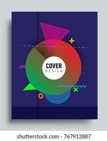 Abstract geometric pattern design and background. Vector templates for modern design, cover, template, decorated, brochure, flyer.