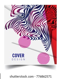Abstract geometric pattern design and background. Vector templates for modern design, cover, template, decorated, brochure, flyer.
