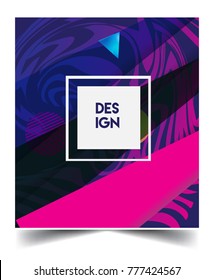 Abstract geometric pattern design and background. Vector templates for modern design, cover, template, decorated, brochure, flyer.
