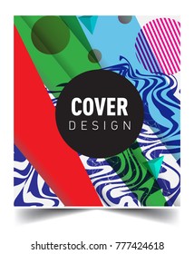 Abstract geometric pattern design and background. Vector templates for modern design, cover, template, decorated, brochure, flyer.
