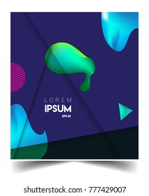 Abstract geometric pattern design and background. Vector templates for modern design, cover, template, decorated, brochure, flyer.
