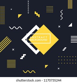 Abstract geometric pattern design and background.Colorful geometric background.Use for modern design, cover, template, decorated, brochure,flyer.