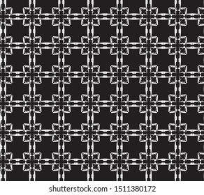 Abstract geometric pattern design black and white for beautiful wallpaper and background 