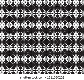 Abstract geometric pattern design black and white for beautiful wallpaper and background 