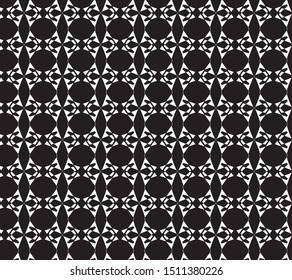 Abstract geometric pattern design black and white for beautiful wallpaper and background 