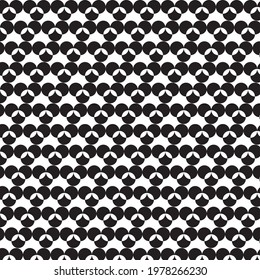 Abstract geometric pattern design with black lines. seamless pattern vector. Used for wallpaper, decoration, textiles, backgrounds and more.