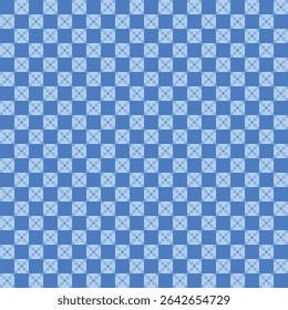 Abstract geometric pattern design with colorful shapes