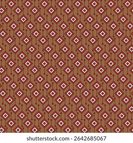 Abstract geometric pattern design with colorful shapes