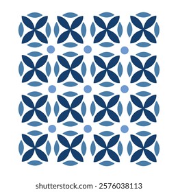 Abstract geometric pattern design icon vector illustration.