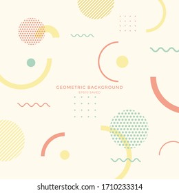 Abstract Geometric Pattern Design, Modern Shapes