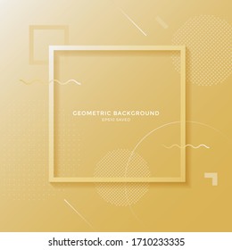 Abstract geometric pattern design, modern shapes