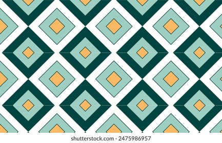 Abstract geometric pattern design in retro style. Vector illustration.