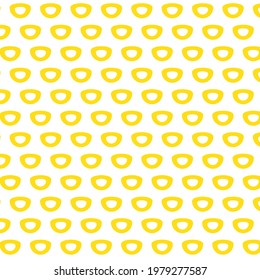 Abstract geometric pattern design in yellow colors. Seamless pattern design. Used for wallpaper, decoration, textiles, web design, backgrounds and more.