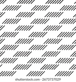 Padrão geométrico abstrato de listras negras diagonais em um fundo branco, criando um efeito visual dinâmico e texturizado.