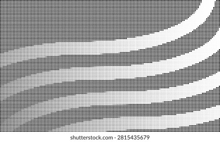 Abstract geometric pattern with diagonal lines and pixelated texture design